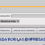 Aplicación telemática gestión bonificaciones: novedades
