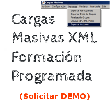 Aplicativo Cargas Masivas XML Fundae